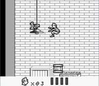 une photo d'Ã©cran de Tintin - Le Temple du Soleil sur Nintendo Game Boy